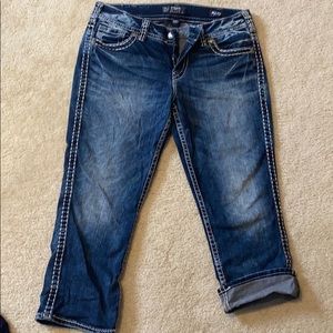 Silver suki mid Capri